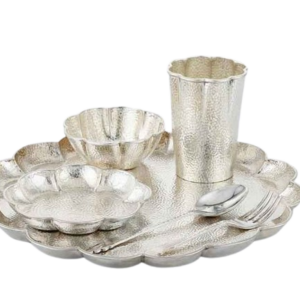 Silver Plates and Bowls